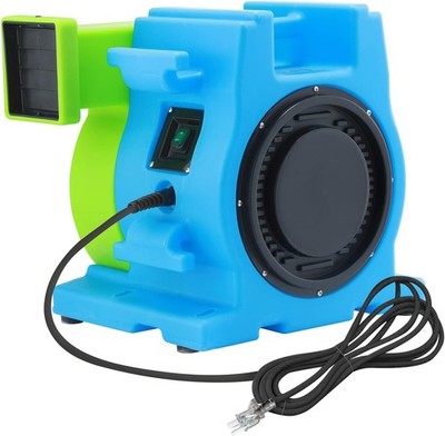 MOUNTO 1HP Inflatable Bounce House Blower, Energy Efficient, Low Amp Draw Inflat