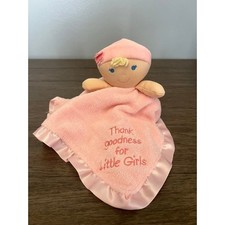 Kids Preferred Thank Goodness For Little Girls Doll Pink Lovey