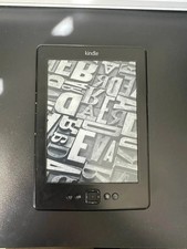 Amazon Kindle No ADS upgraded 4th Generation Black 6" Screen WiFi eBook Reader