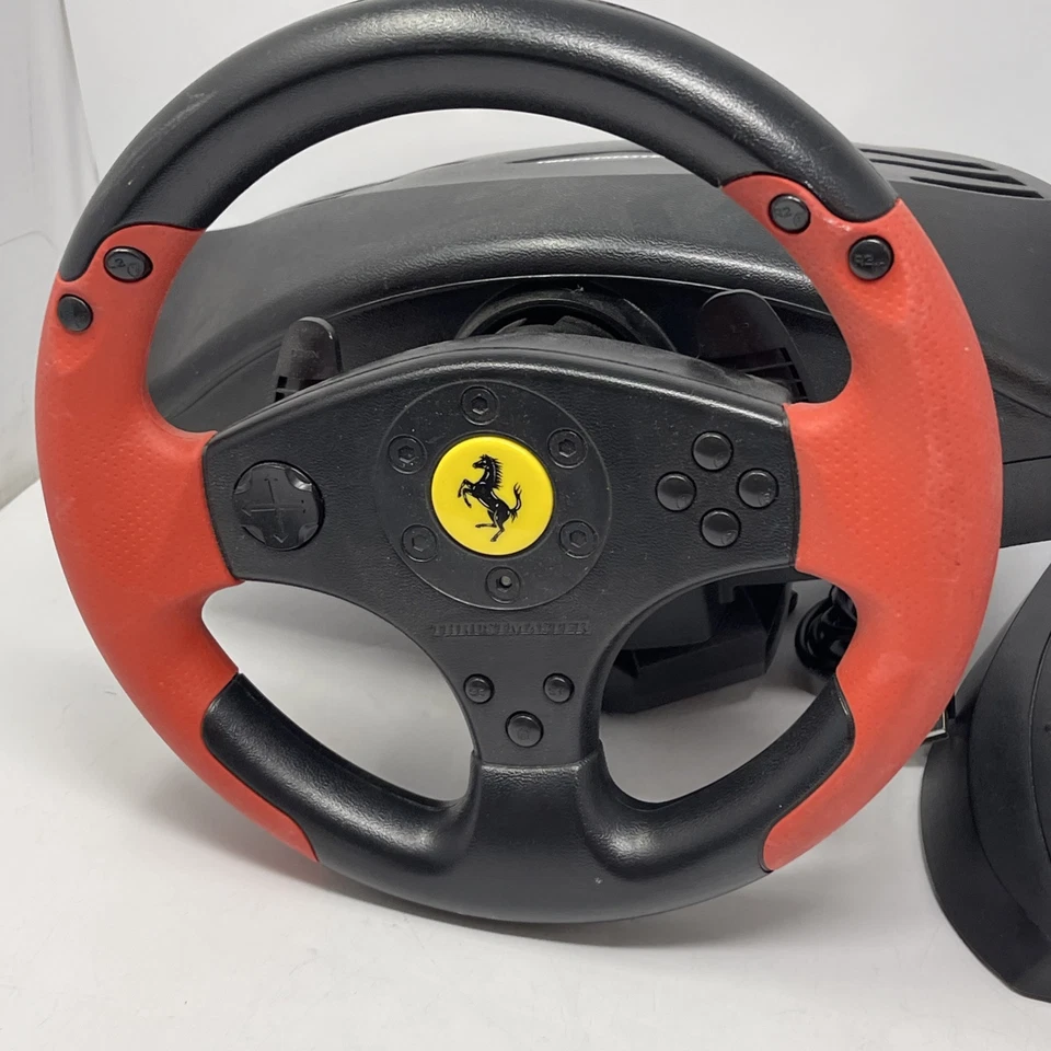 Thrustmaster Ferrari Racing Wheel Red Legend Edition + Pedal System PC PS3 - Image 2 of 4