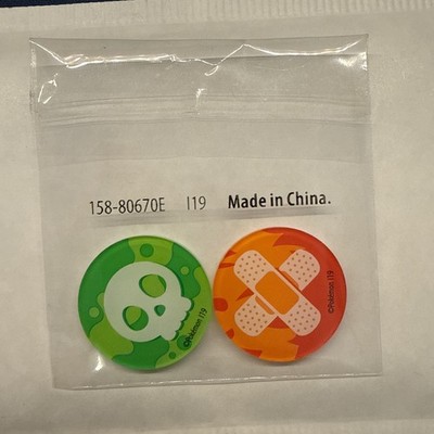 Pokemon Poison & Burn Status Condition Counter Token Coin Sealed 158-80670E 119