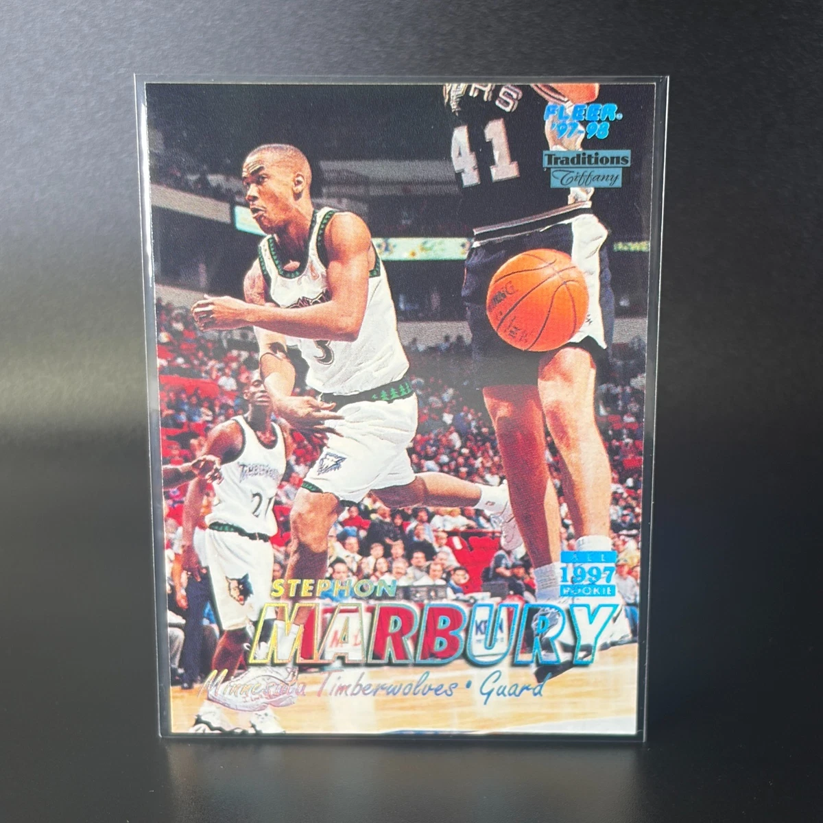 Fleer Stephon Marbury Basketball 1997-98 Season Sports Trading