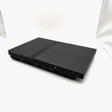 SONY PLAYSTATION 2 PS2 SLIM CONSOLE BLACK SYSTEM ONLY FULLY TESTED!