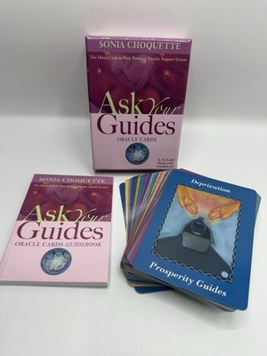 Ask Your Guides Oracle Cards by Sonia Choquette (2005, Cards,Flash Cards)