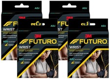Futuro Sport Wrist Support, Adjustable Pack of 4 1 Count Pack of 4