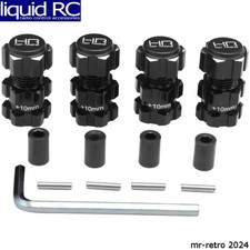 Hot Racing MXX10W01 Aluminum 10mm 17mm Splined Hubs Maxx