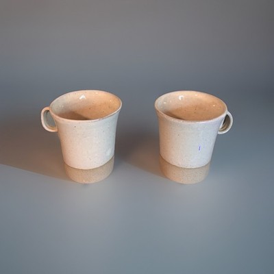 Vintage MCM Marshall Studios Gordon Jane Martz Espresso Cups Pair 2
