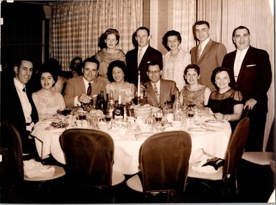 1960 Laystee Dance Group Photo Ro'banne Studio Queens NY Signed Autographs