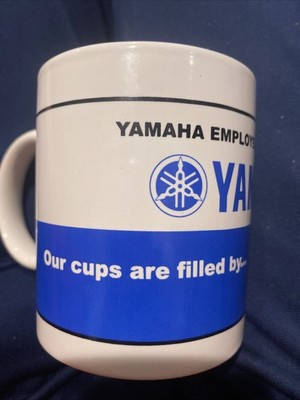 Yamaha Employee Meeting 2005 Ceramic Mug    Our Cups Are Filled by Customers 
