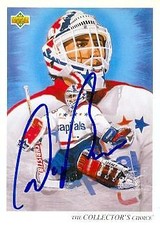 Don Beaupre autographed Hockey Card (Washington Capitals) 1992 Upper Deck CC #23