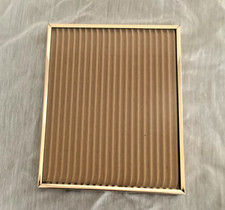 Vintage Mid Century Ornate Brass 8x10" Photo Picture Frame - Nice 