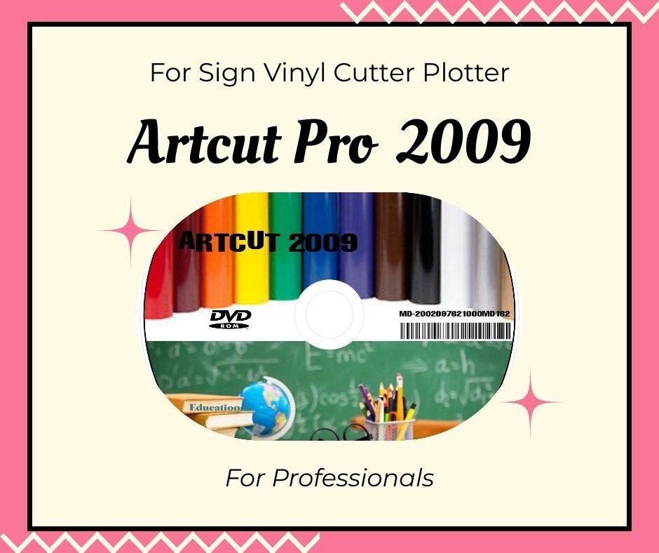 Artcut 2009 vinyl cutting plotter software for sign making ebay
