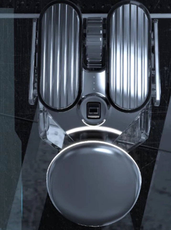 EWEADN Q3 Wireless Bluetooth Dual Mode Gaming RGB Mouse 2400DPI For Win MacOS iO - Image 4 of 4