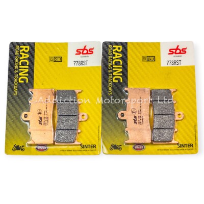 2x Pairs SBS Sinter Front Brake Pads for BMW K 1300 R 2009-2015 - 778RST