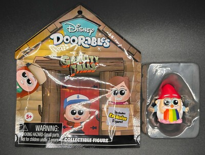RAINBOW BARFING GNOME DISNEY DOORABLES GRAVITY FALLS RARE FIGURE BRAND ...