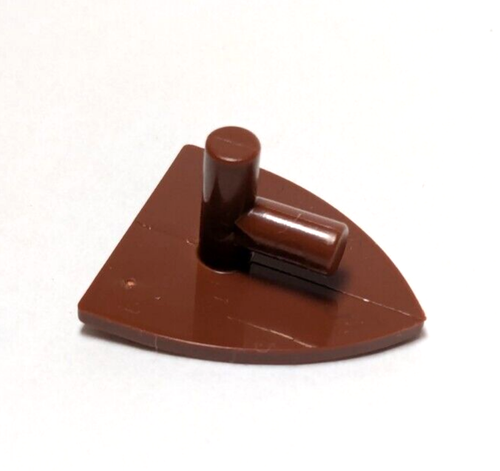 Lego - Minifigur Utensil - Schild, grün braun, Hirsch, Mittelalter, Burg, Ritter - Bild 2 von 2
