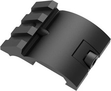 3 Slots Low Profile Adapter 45 Degree Offset Angled Picatinny Weaver Rail