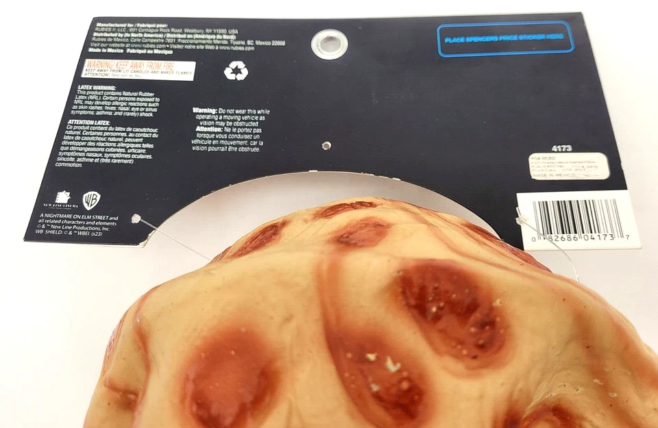 Nightmare on Elm Street Adult Deluxe Freddy Krueger Overhead Latex Mask - Image 3 of 3