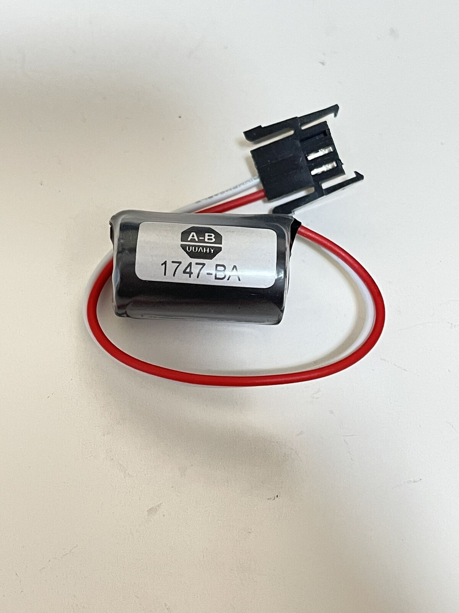 ba-l　1/2 1PCS New Allen Bradley SLC PLC Battery 1747-BA SANYO Fast delivery
