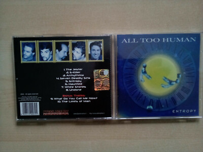 ALL TOO HUMAN - ENTROPY - DEREK SHERINIAN - CD  / GRATISVERSAND