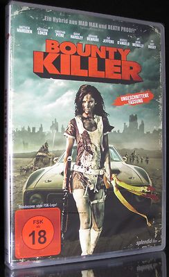 DVD BOUNTY KILLER - FSK 18 - UNCUT - EIN HYBRID aus MAD MAX & DEATH PROOF * NEU