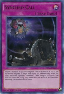 Synchro Call - DUSA-EN017 - Ultra Rare - 1st Edition x3 - Near Mint