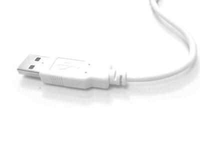 WEISSES USB-DATENKABEL KABEL FÜR INTENSO 2,5 ZOLL 320 GB SPEICHERPLATINE ALU-FESTPLATTE