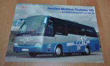 Folleto de autobús Auwarter Midibus Clubstar MAN Omnibus