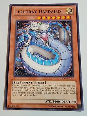 Lightray Daedalus GAOV-EN033 Common Unlimited Yugioh