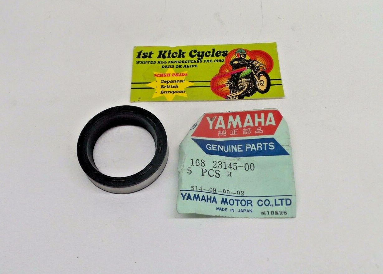 NOS YAMAHA FRONT FORK OIL SEAL YZ250 RD400 TY250 1682314500 OEM eBay