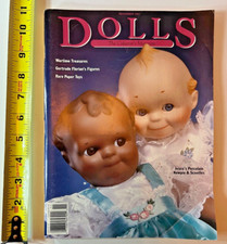 Dolls The Collector's Magazine November 1991 Magazine Vintage - pre-owned