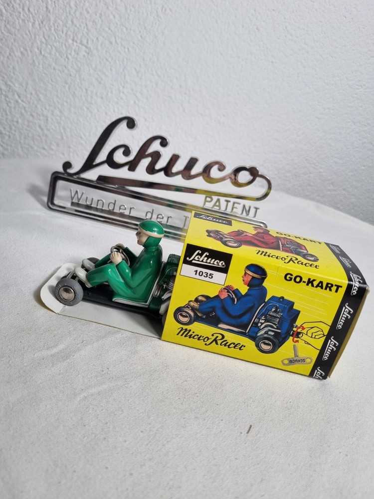 Schuco Micro Racer Go-Kart Diecast Model Car 1035 Perfect Condition