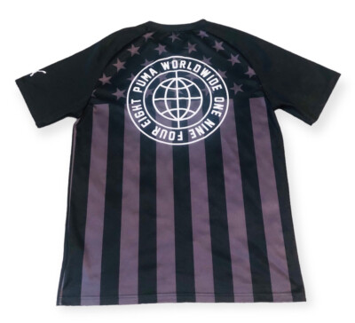 Puma 4th Of July Flag Jersey Men's Size Large Black 656153 Rare! | eBay