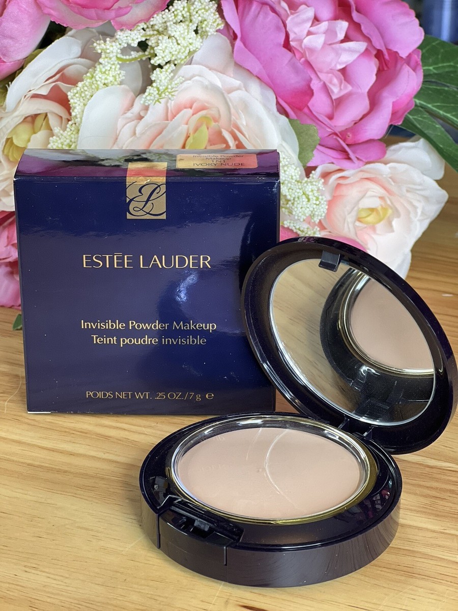 Estee Lauder Invisible powder Makeup 1N1 Ivory Nude .25 Oz. Full
