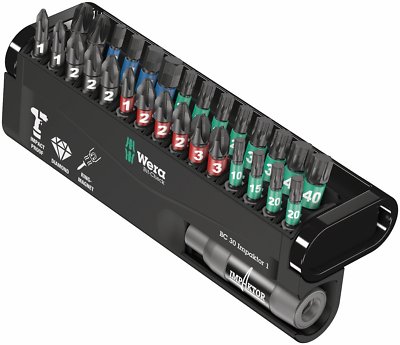 WERA Bit-Check BC Impaktor/30 hochfest Werkz 05057690001 KreuzSchlitz PH PZ TORX