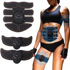 Electric ABS Abdominal Muscle Stimulator Trainer Toner Fitness Excersize Gear