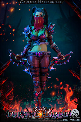 WAR STORY 1/6 World of Warcraft Garona Halforcen Orcish Action