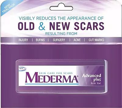 ORIGINAL MEDERMA ADVANCED PLUS SCAR GEL 5g FOR SCARS & MARKS - No1 IN THE USA