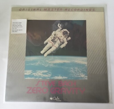 #ad Steve Bach Zero Gravity Lp 1987 Original Master Ultrasonic Clean VG VG $23.99