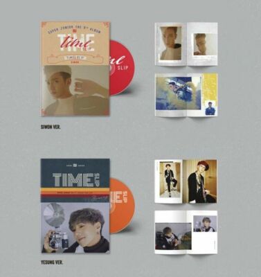 K-POP SUPER JUNIOR 9th Album [Time_Slip] CD+Photobook+Photocard