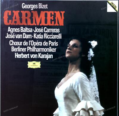 Georges Bizet - Agnes Baltsa · Carreras · van Dam ·Ricciarelli - Carmen 3LP '