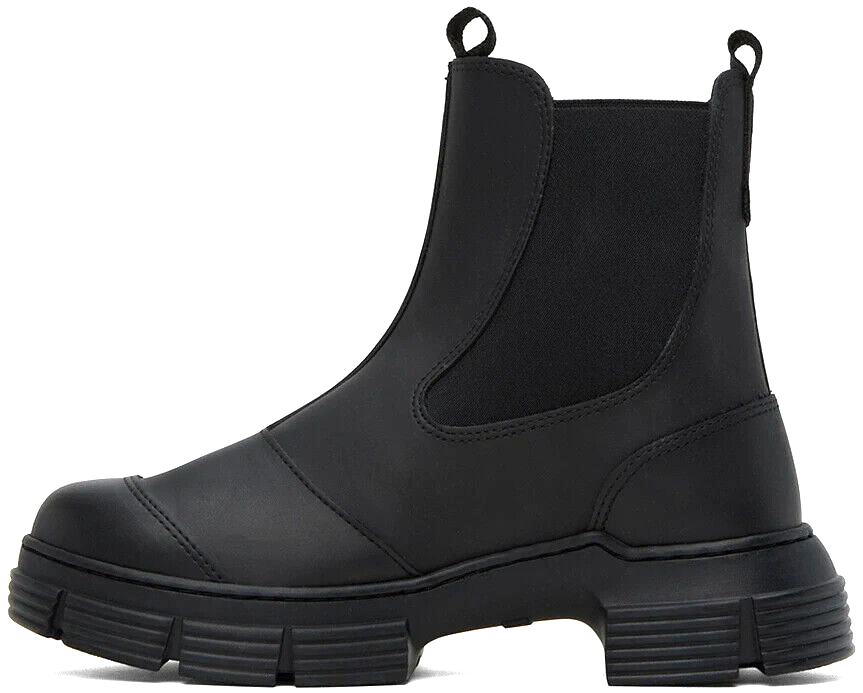 Ganni Recycled Rubber City Chelsea Boots Size 39 US 9 Womens Ganni Recycled Rubber City Chelsea Boots Size 39 US 9 Womens