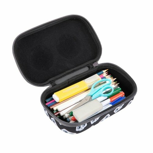 ZIPIT Pencil Box for Kids, Storage Case for School (Skull) - Picture 2 of 3