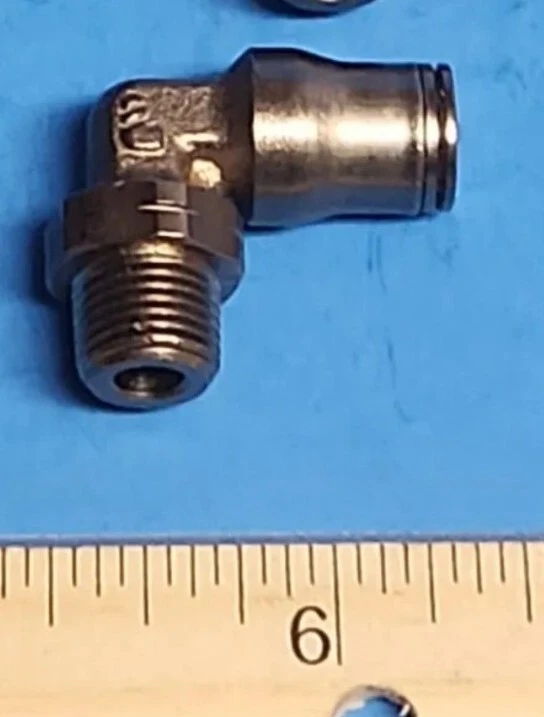 5 piezas de codo hebra neuático de 14 «tubo OD x 14» NPT rosca 5 piezas de codo hebra neuático de 14 «tubo OD x 14» NPT rosca