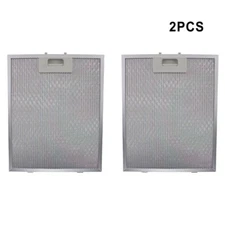 Filter For Range Hood 2PCS 320x260x9mm Parts Replacement Stainless Steel