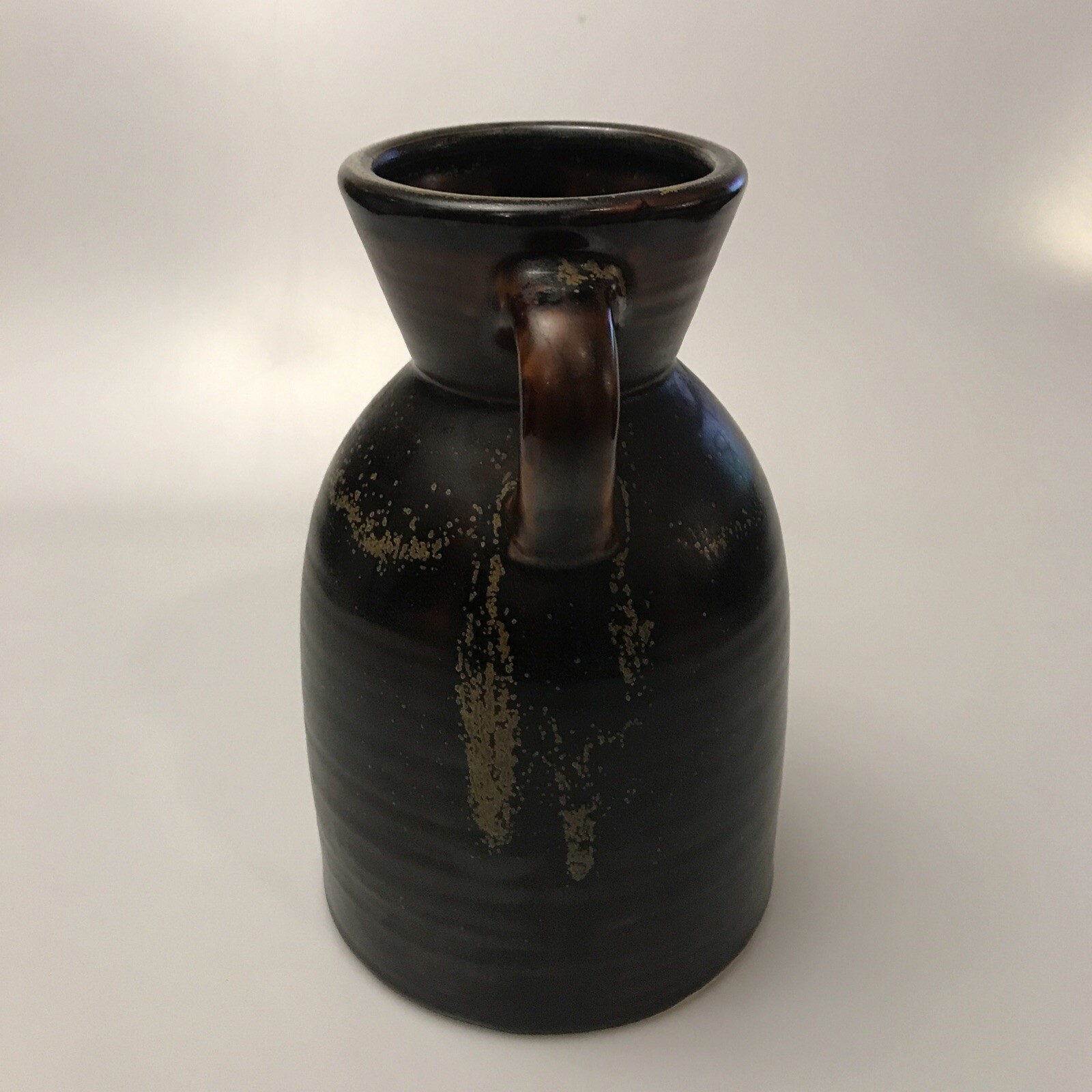 Hosley TM Potteries Pottery Vintage Retro glazed ceramic Vase 8” eBay