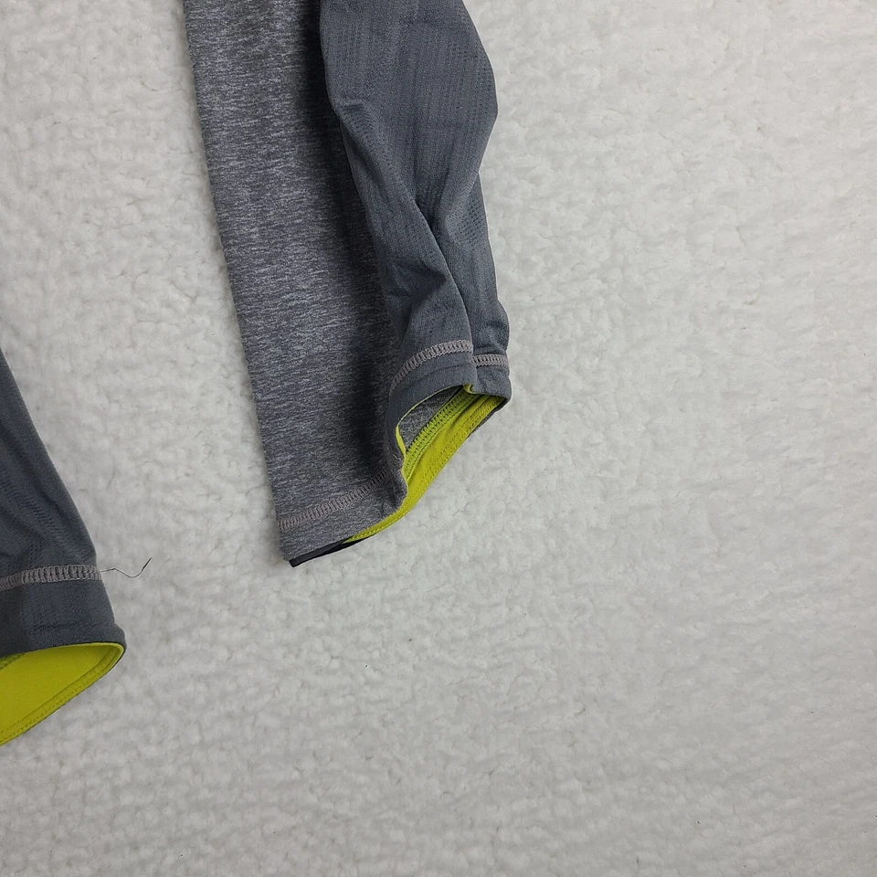 Lululemon Sweater Mens XL Gray Stretch Quarter Zip Sweatshirt - Image 2 of 4