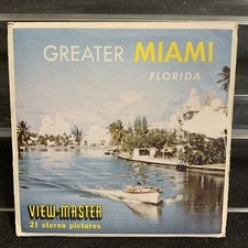 View-Master Greater Miami Florida 3 reel packet A963 1D