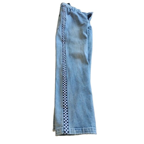 Delias Jeans Juniors XS Racer Stripe Straight Leg - Picture 18 of 18