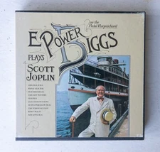 E Power Biggs Plays Scott Joplin  7" 4T Reel Tape 3 3/4 ips TESTED